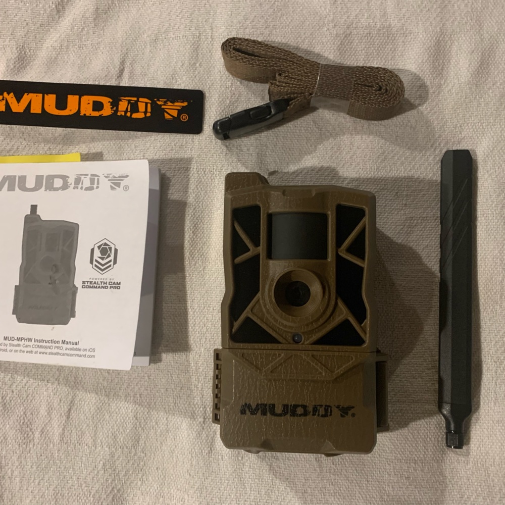 Muddy deer camera